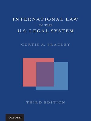 cover image of International Law in the US Legal System
